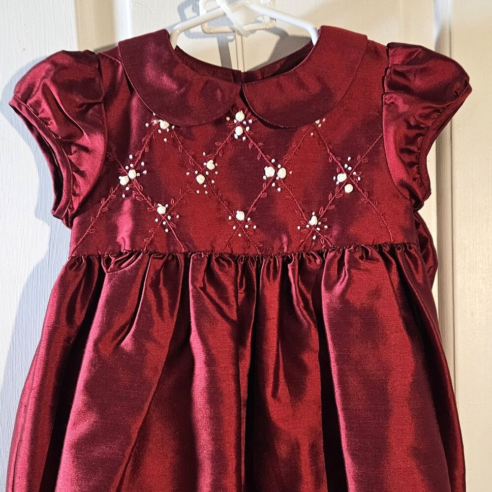 Talbot Kids 2 piece red dress, 18m